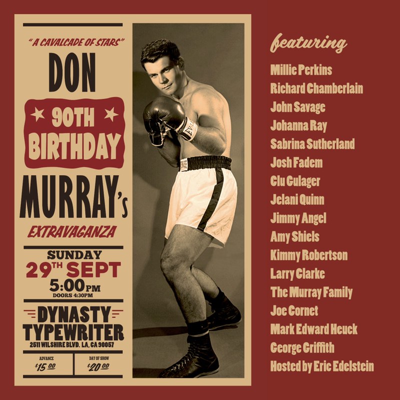 Don Murray's 90th Birthday